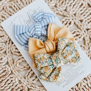 Vintage Style Baby Bows
